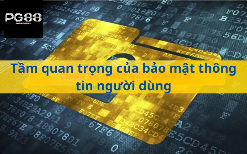 Tầm quan trọng của bảo mật thông tin người dùng