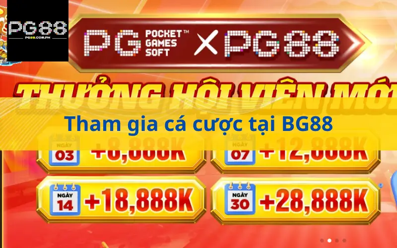 Tham gia cá cược tại BG88